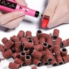 100PCS Nail Sanding Bands 80 for Electric Drill Machines Filing