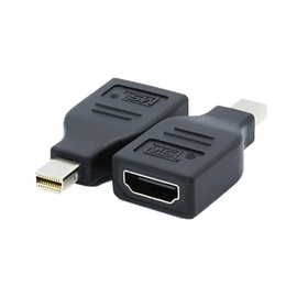 Safe Japanese Company Mini DisplayPort (Male) to HDMI (Female) Converter Adapter mdp Mini Display Port 4k Durable Conversion Plug DisplayPort Converter Adapter Mini Displayport uc03 (1 Piece)