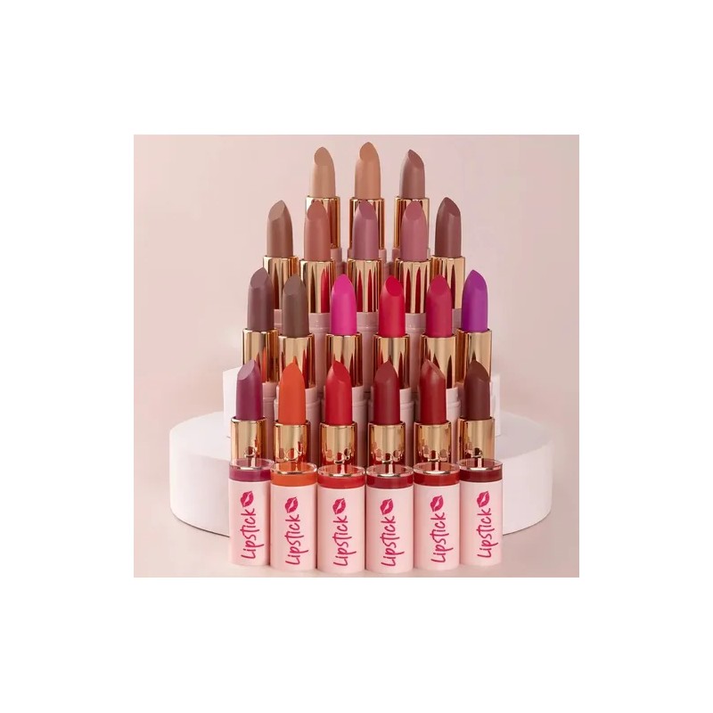 Pink Up Lápiz Labial Mate Lipstick Color 11 Pink