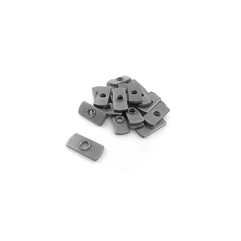 Taytools TTW05928 1/4-20 Centered Hole Sliding T-Nuts for T Track