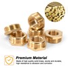 Brass Reducer, 1 Inch Male Thread x 1/2 Inch Female