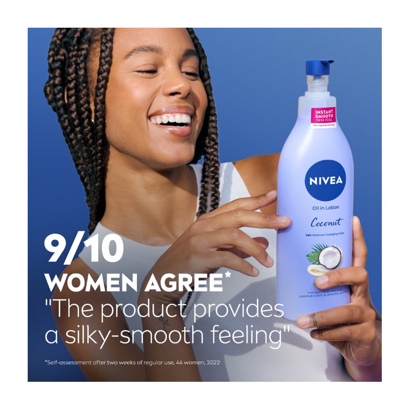 Nivea Oil Infused Coconut and Monoi Oil Body Lotion 400ml
