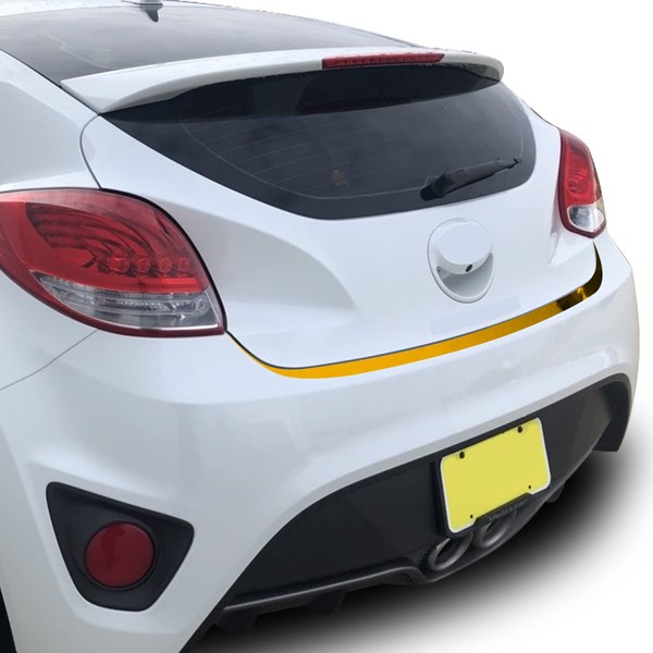 Rear Bumper Trunk Accent Vinyl Overlay Wrap Graphic Decal Compatible