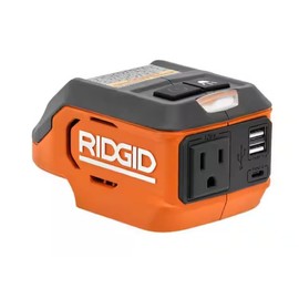 RIDGID 18V - Inversor de potencia inalámbrico de 175 vatios de 18 voltios (solo herramienta)
