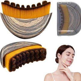 Cepillos Faciales Para Drenaje Linfático - Diseño Ergonómico Suaves Y Delicados Se Adaptan A La Piel Para Rostro Mentón Y Mandíbula