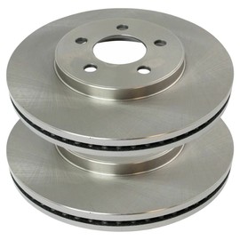 AutoShack Front Brake Rotors Pair of 2 Driver and Passenger Side Replacement for Mercury Marauder 2003-2011 Grand Marquis 2003-2011 Ford Crown Victoria 2003-2011 Lincoln Town Car R64105PR