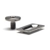 Super Light Titanium Shimano Road Pedal Cleats SPD-SL Compatible Bolts