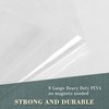 No Hook PEVA Shower Curtain or Liner - 8G Heavy