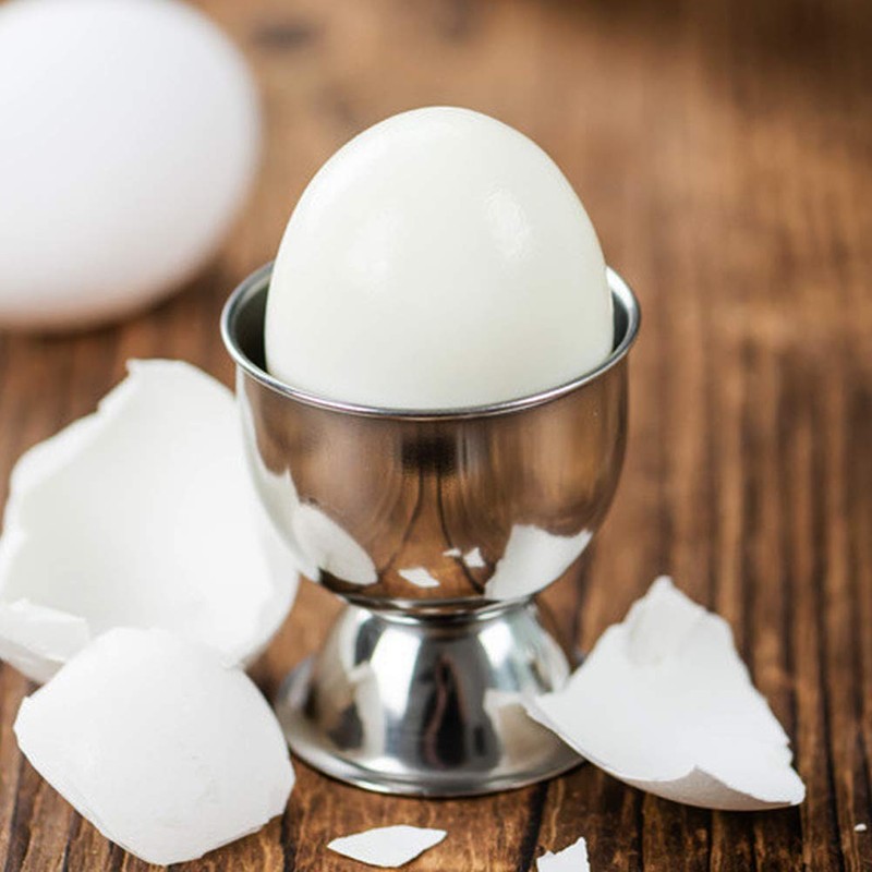 Egg Cup Set of 6, Stainless Steel Egg Cup holder