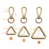 TANJUN, 2-piece Set, Key Chain, Spring Key Chain Metal Fittings,