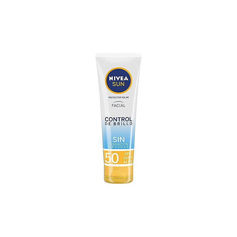 NIVEA SUN Protector Solar Facial Control De Brillo 50 ml