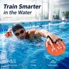 Swim Training Hand Paddles for Adults – Adjustable Silicone Strap