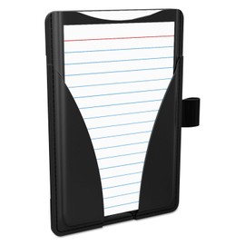 Oxford at-Hand Note Card Case, 3" x 5" Size, Black, Includes 25 Ruled Index Cards (63519)