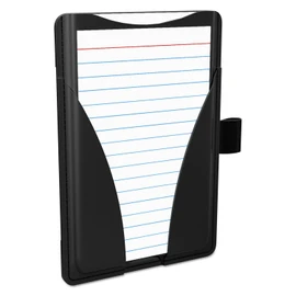 Oxford at-Hand Note Card Case, 3" x 5" Size, Black, Includes 25 Ruled Index Cards (63519)