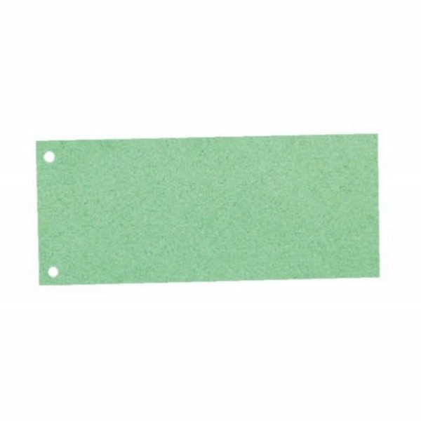 Esselte Leitz Dividers, Index, A4, 1/3, Pack of 100 Green