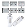 Pamtns Expansion Screw for Toilet Seat 6 Pieces Toilet Seat