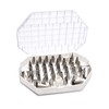 Städter 244153 Piping Nozzles (Set of 53) - Stainless Steel