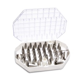 Städter 244153 Piping Nozzles (Set of 53) - Stainless Steel