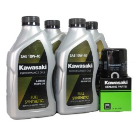 Kawasaki 2009 Kawasaki NINJA 500R Full Synthetic Oil Change Kit