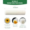 Voomey Mohair Mini Paint Roller, 4 Inch Wool Blend Small