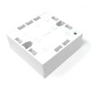 1pcs. 1-Gang Surface Mount Pattress Back Box – 32mm Depth,