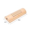 NUZAMAS Moxibustion Pillow Wooden Moxa Box Burner Lumbar Pillow Sleeping