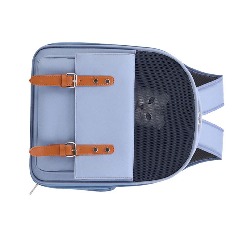 Cat Backpack Large Capacity Portable Breathable Dog Cat Carrying Double