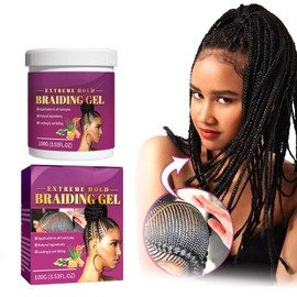 Natural Styling Cream Styling Product for Strongly Defined Curls, Moisturising Twist & Lock Gel, Gel with Extreme Hold for Dry, Wavy, Curly or Frizzy Hair
