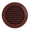 Brown 100mm / 4 inch Round Air Vent Grill Cover,