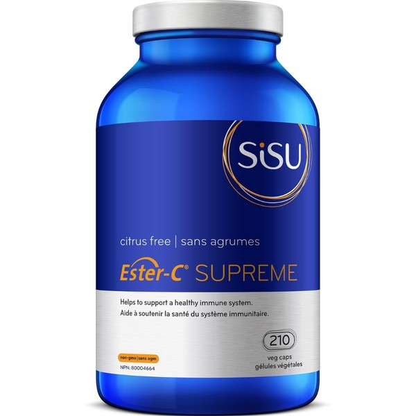 SISU Ester-C Supreme 600mg, 210 Veg Caps