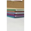 Cuaderno Profesional Arcoíris 100h Pasta Dura 6 Pzas