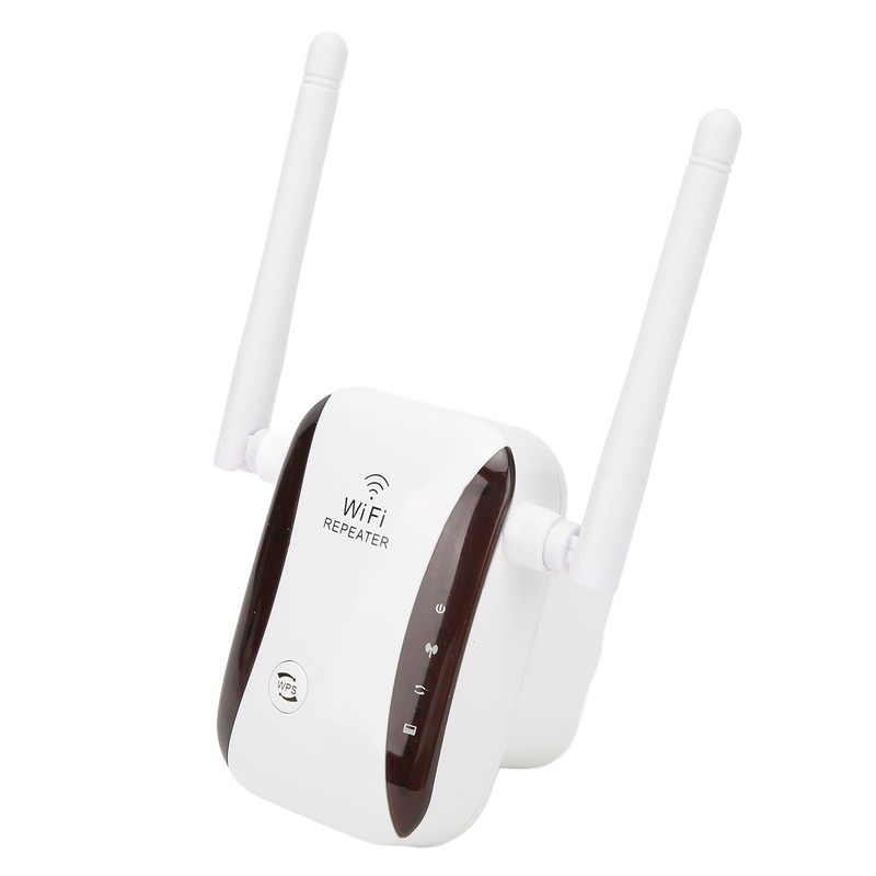 WiFi Range Extender 300mbps 2 Antennas Wireless Signal Repeater Amplifier