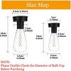Solar Light Bulbs Solar Light Replacement Top Part with Bulbs,