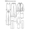 New Look Sewing Pattern 6142 Miss/Men Separates, Size A (All