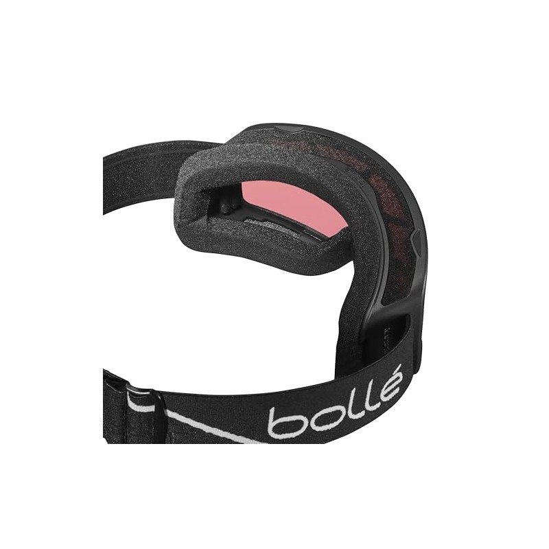 BOLLE Nevada JR Snow Goggles 2023 Race Black Matte/Vermillion Gun