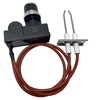 Ceramic Double Ignition Electrode Igniter Kit,Universal 2 Outlet Push Button