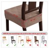 YUEANG Removable Washable Dining Chair Seat Covers Set of 4,Stretch