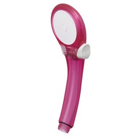 SANEI PS39631-80XA-CP6 Showerhead, Chamoisy, Water Saving, Hand Stop, Skeleton Pink