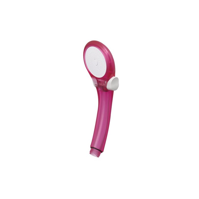 SANEI PS39631-80XA-CP6 Showerhead, Chamoisy, Water Saving, Hand Stop, Skeleton Pink