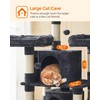 Feandrea 67 Inches Multi-Level Cat Tree for Large Cats, with