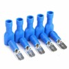 100Pcs Assorted Electrical Wire Connector Insulated Spade Crimp Terminals Set