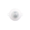 Huber Motion Movement Sensor 360°, White, Flush-Mounted, Concealed, Energy Efficient
