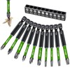 Litorange 70 mm long screwdriver bit set, 10 pieces bit