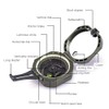 Hiking Compass, Waterproof Professional Military Compass Outdoor Survival Compass with