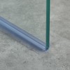 YTSAHSTT Frameless Shower Door Bottom Seal for 3/8" (10mm) Thick