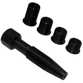 M10 Spark Plugs Glow Plugs Thread Renewal Repair Kit Threaded Bushing Threaded Sleeve Thread Repair Set Including Tap Cutter 5 Pieces