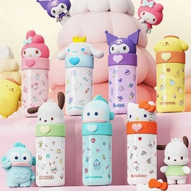 Sanrio Character Stainless Steel Insulated Tumbler 350ml (Daycare Infant Kindergarten Elementary School Baby Water Bottle Cinnamoroll), Pochaco / 산리오 캐릭터 스텐 보온 보냉 텀블러 350ml (어린이집 유아 유치원 초등학생 아기 물병 물통 시나모롤), 포차코