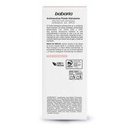 BABARIA FLUIDO HIDRATANT ANTIMANCHAS SPF 20 50 ML