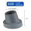 4 Pack Replacement Feet for Shower Chair | 1-1/8"Slope Rubber