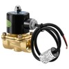 Heschen Brass Electric Solenoid Valve 2W-200-20J 3/4 Inch DC24V Direct